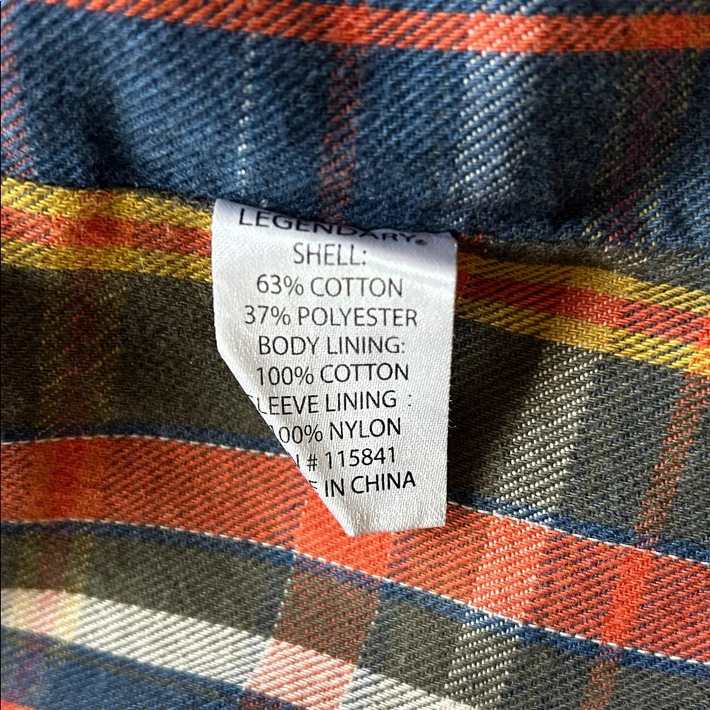 Vintage Women’s Legendary Whitetails Utility Jacket in Olive and Tan - Picture 9 of 13